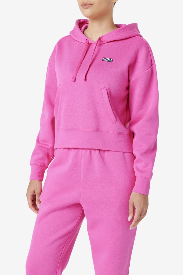 Pink Glow Fila Outlets Marina Hoodie