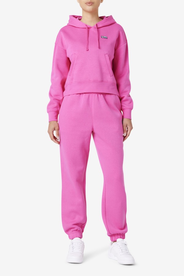 Pink Glow Fila Outlets Marina Hoodie