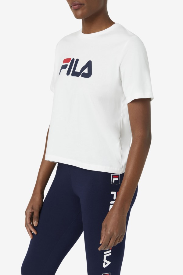 Fila Outlets White miss eagle tee