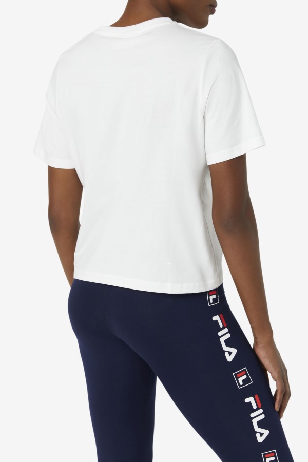 Fila Outlets White miss eagle tee