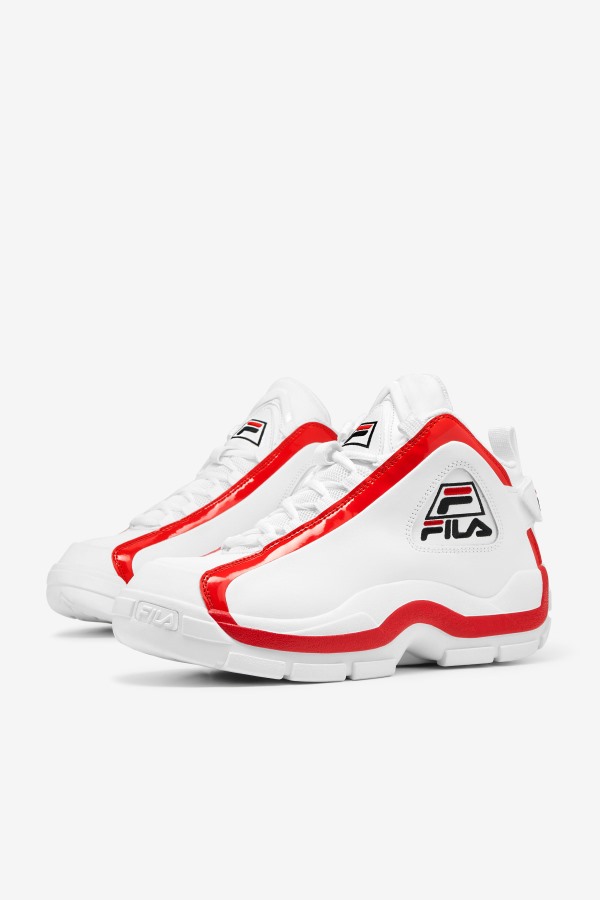 Fila Outlets Men\'s Grant Hill 2 White/Red/Black