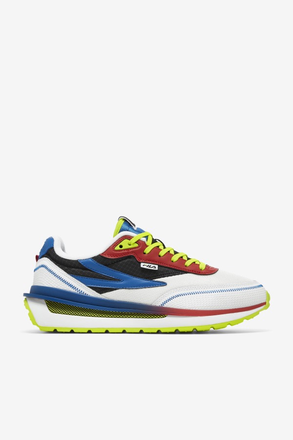 White/Black/Blue Fila Outlets Men's Renno