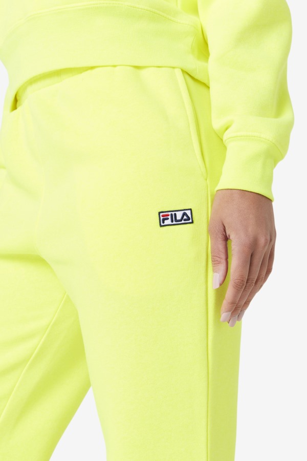 Yellow Lassie Jogger Fila Outlets
