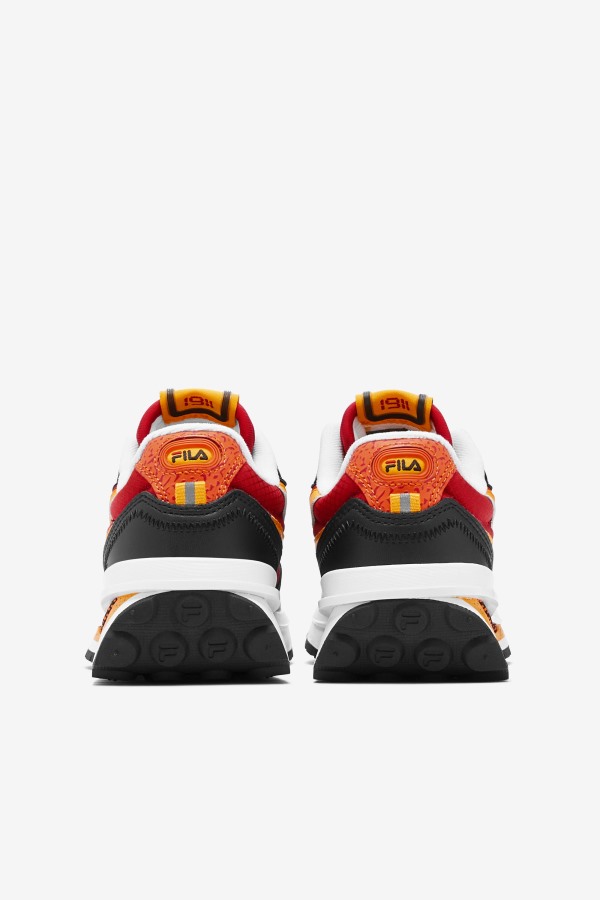Big Kids\' Renno Black/Red/Gold Fila Outlets