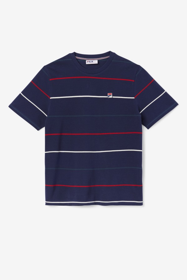 Thiago Crew Fila Outlets Navy/Teal/Red