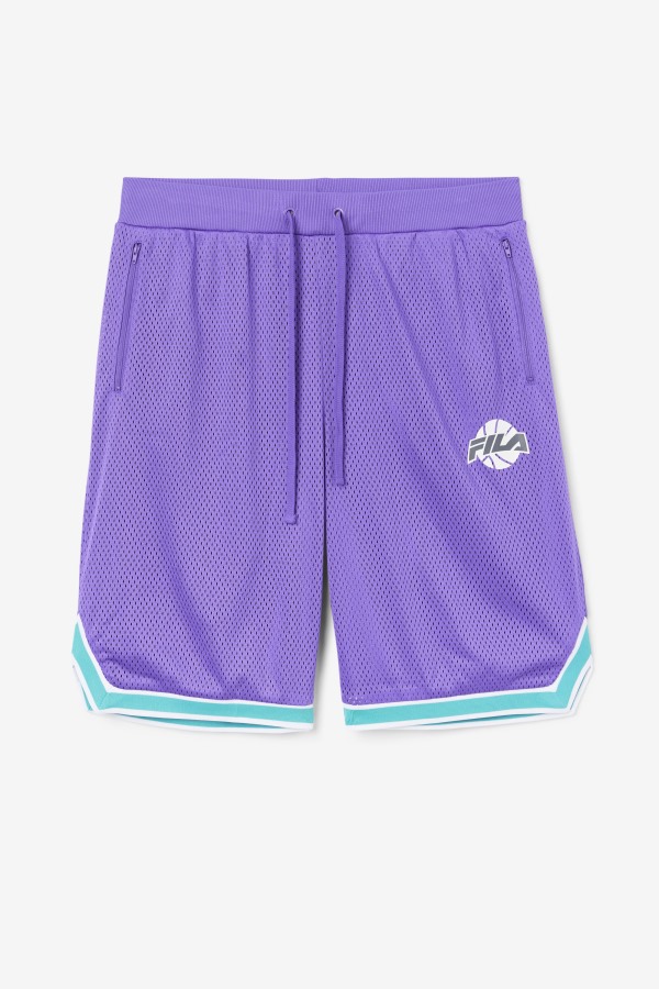 Purple/Ceramic/White/Shadow Ovi Basketball Short Fila Outlets
