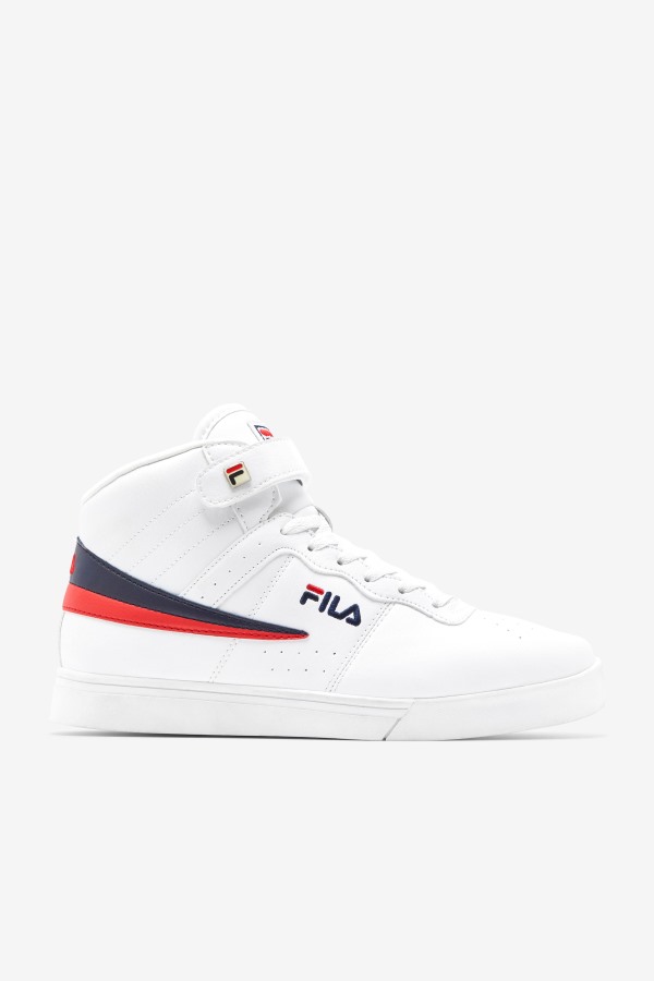 Fila Outlets Men's Vulc 13 White/Navy/Red