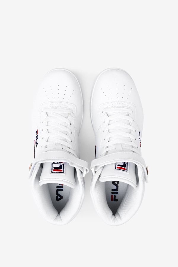 Fila Outlets Men\'s Vulc 13 White/Navy/Red