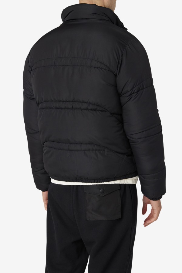 Elias Puffer Jacket Black Fila Outlets