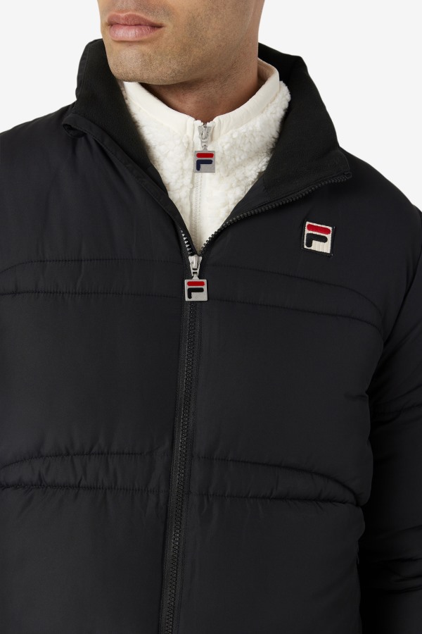 Elias Puffer Jacket Black Fila Outlets