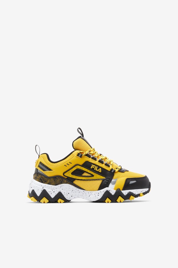 Fila Outlets Lemon/Black/White Big Kids' Oakmont Tr
