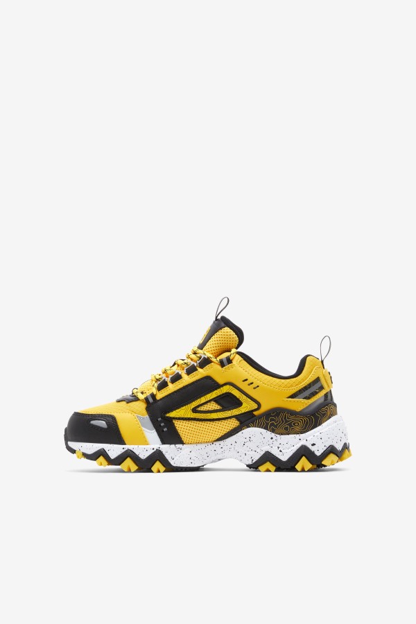 Fila Outlets Lemon/Black/White Big Kids\' Oakmont Tr