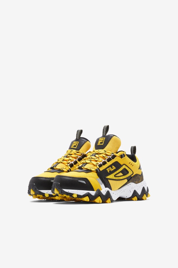 Fila Outlets Lemon/Black/White Big Kids\' Oakmont Tr