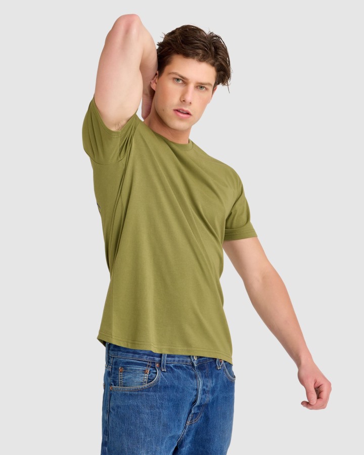 Fila Outlets Olive Aaron Tee