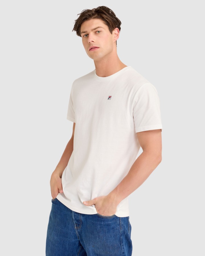 Fila Outlets Aaron Tee White
