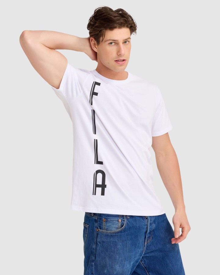 Fila Outlets Markus Tee White