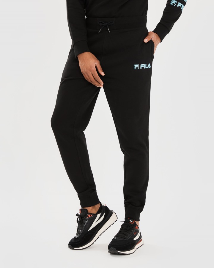 Black Men's Halsey Pant Fila Outlets