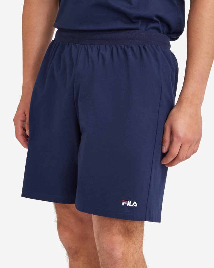New Navy Men's Basic Mid Short Fila Outlets