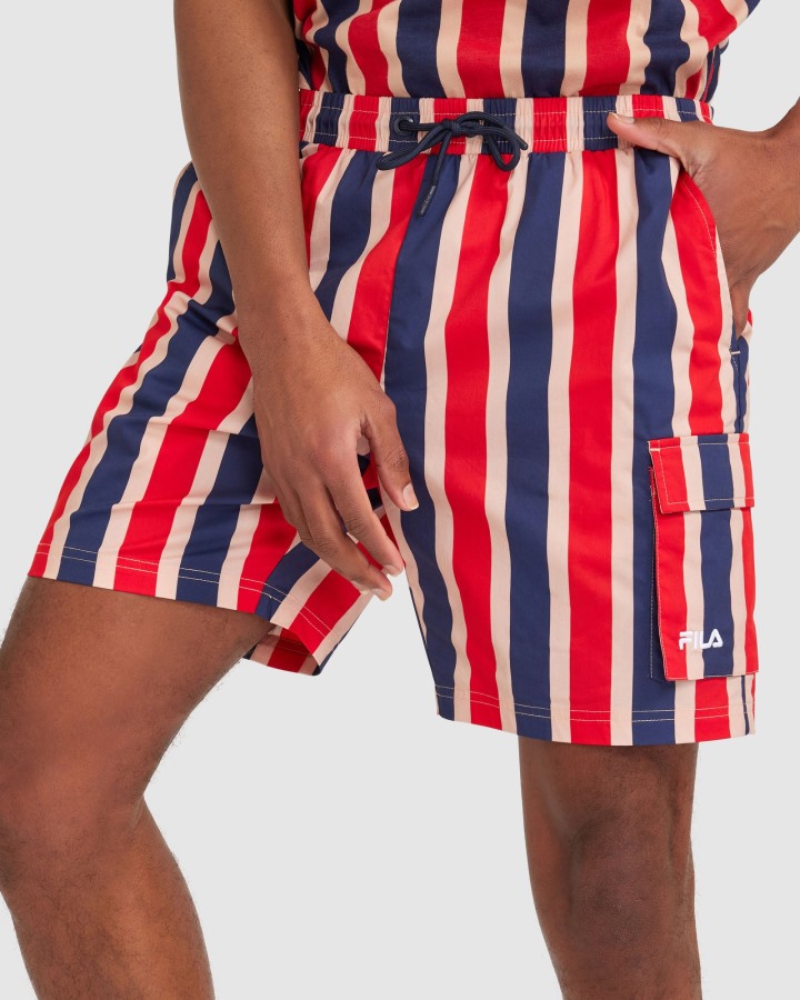 Men's Jett Short Fila Outlets New Navy