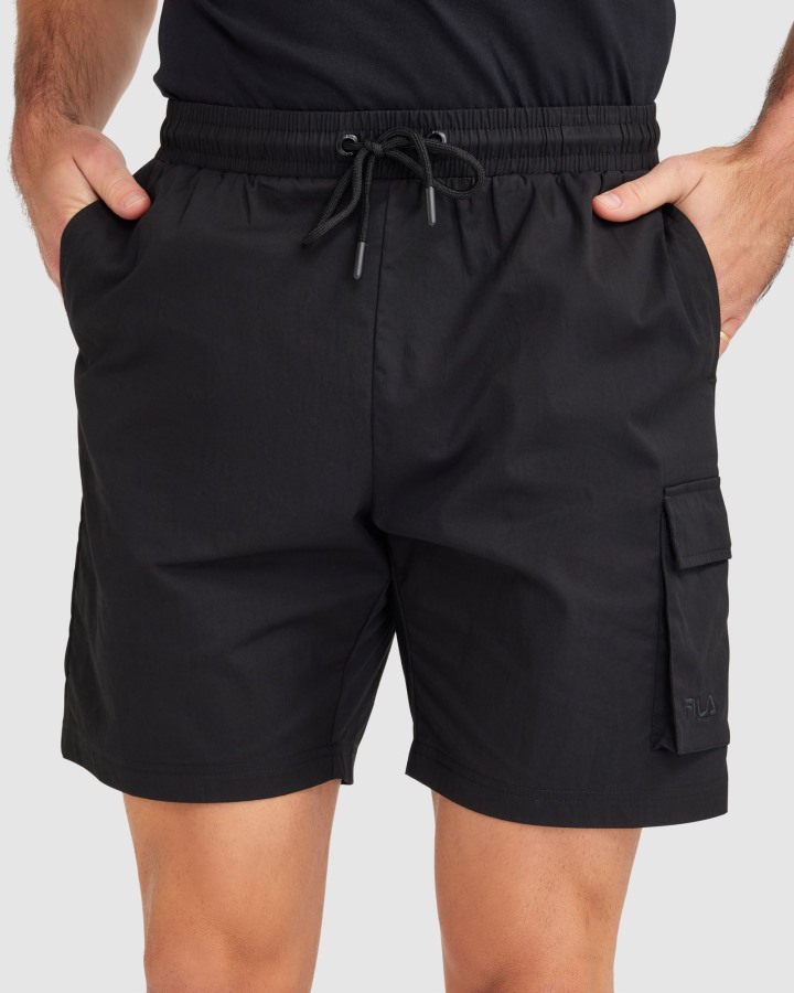 Fila Outlets Black Men's Jett Short
