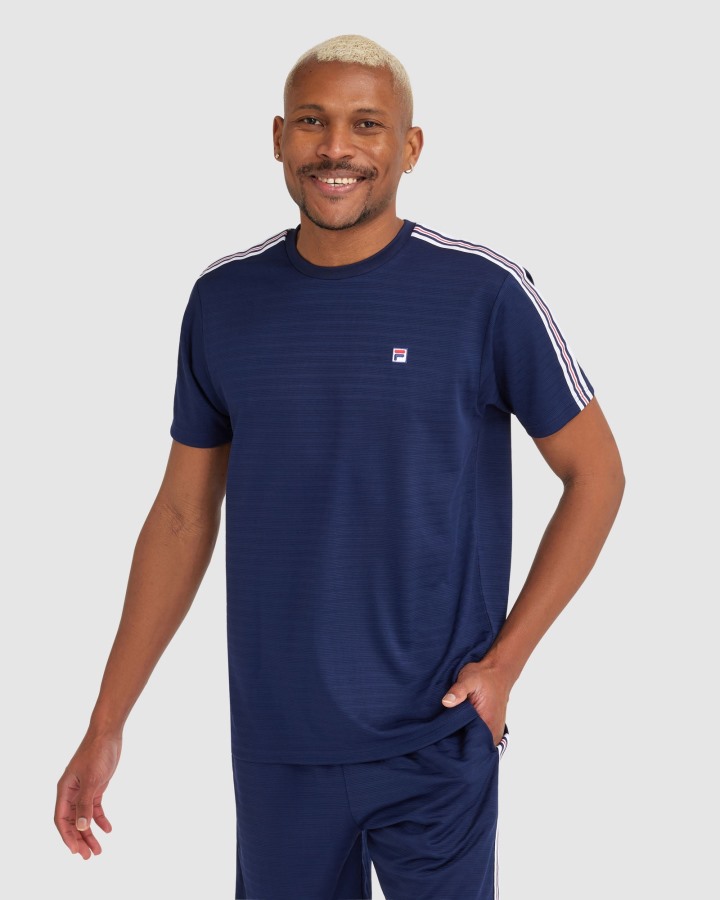 Men's Pablo Tee New Navy Fila Outlets