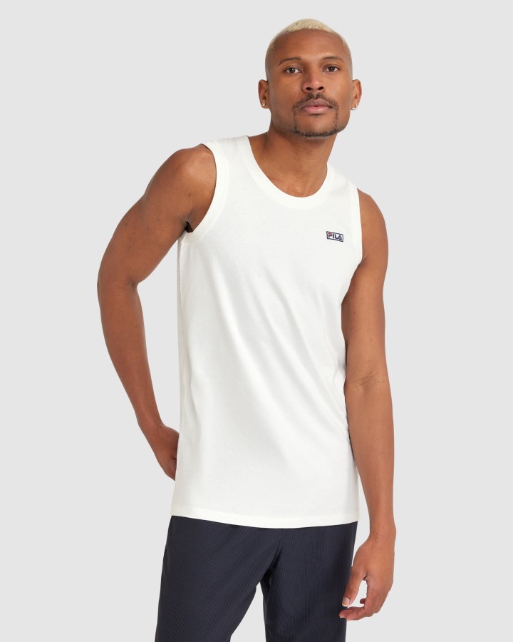 Men's Cian Tank Fila Outlets White