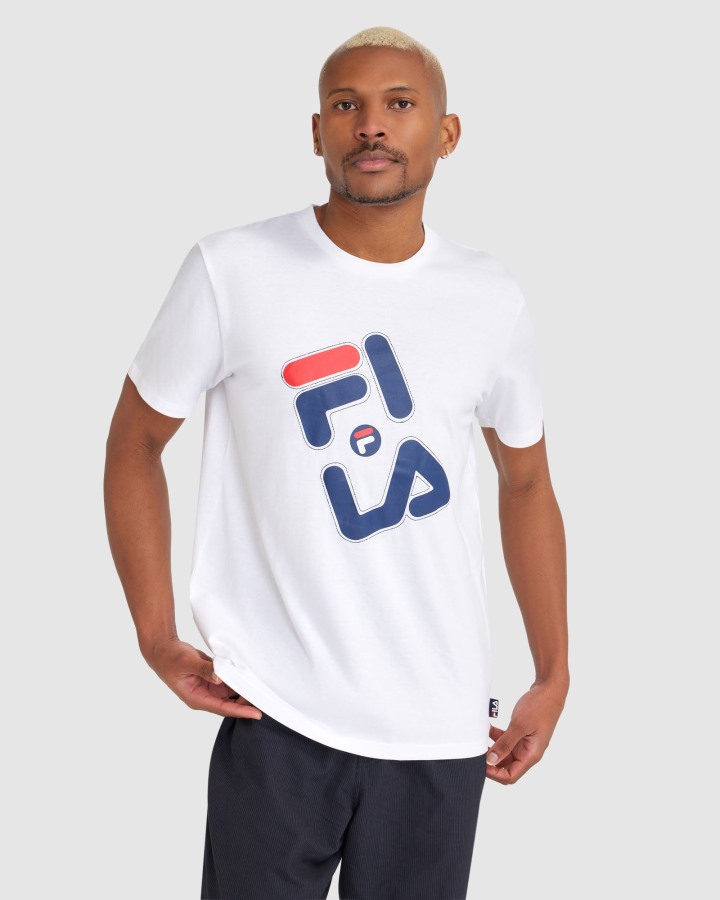 Fila Outlets Men's Kiley Tee White