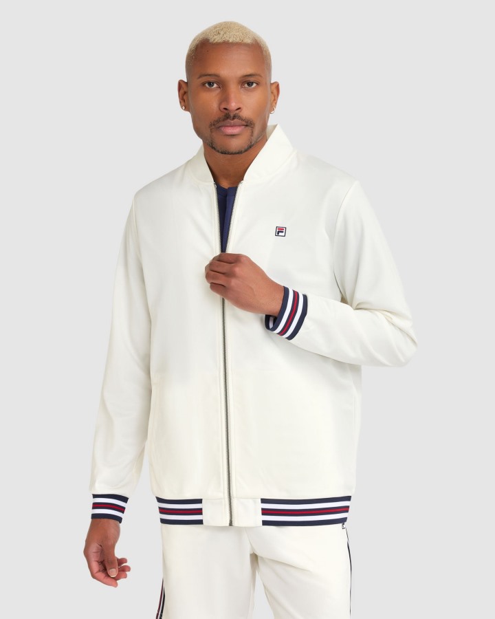 Fila Outlets Men's Wyatt Jacket White