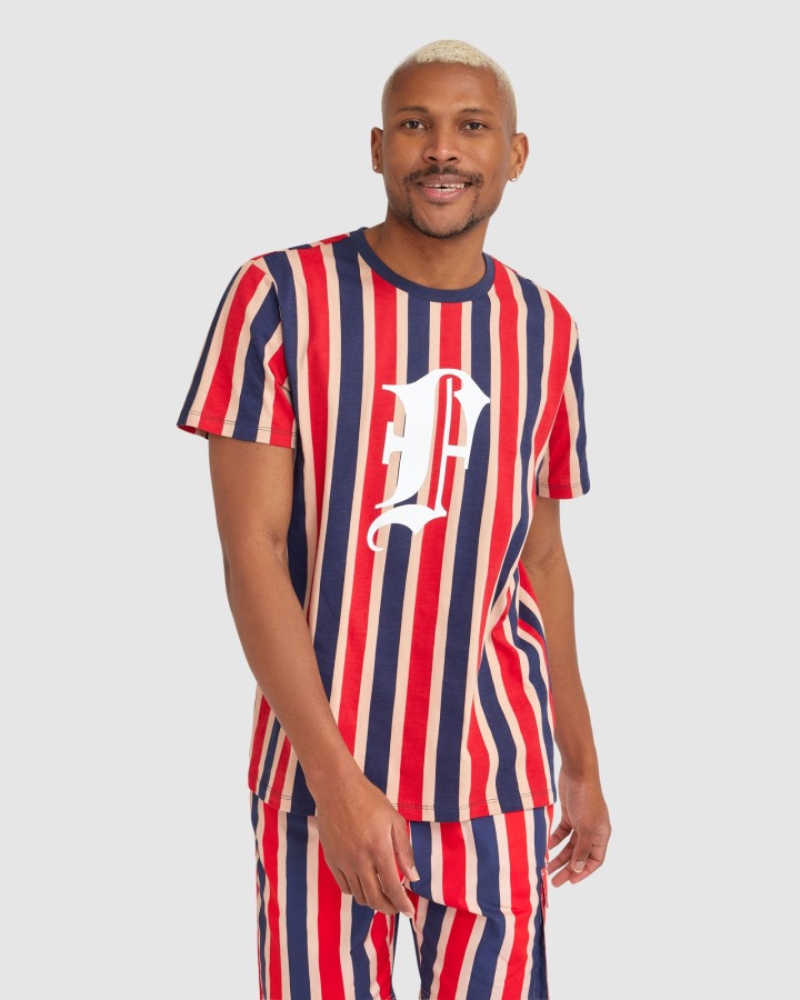 Fila Outlets Men's Jett Tee New Navy