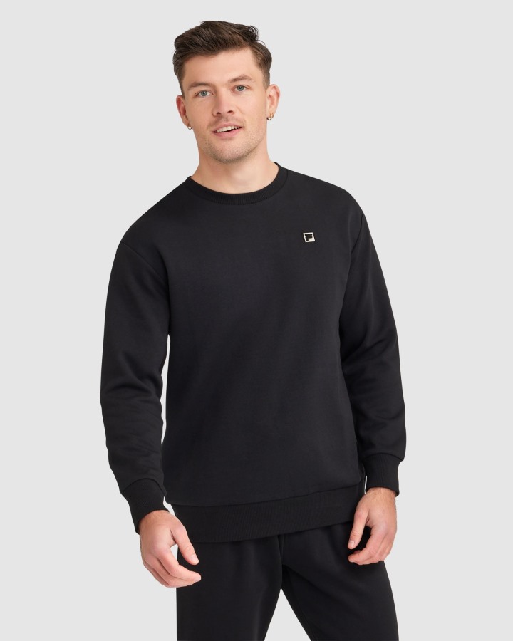 Men's Blake Crew Black Fila Outlets
