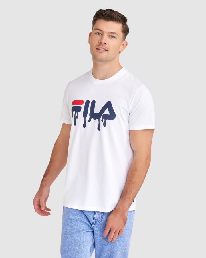 Fila Outlets White Men's Matthew Tee