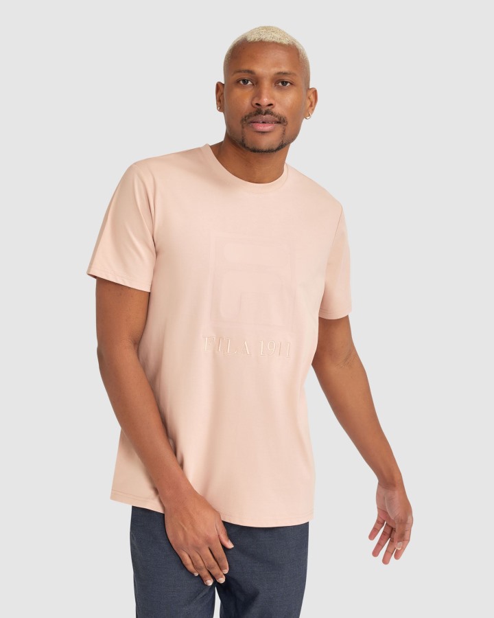 Men's Sahand Tee Walnut Fila Outlets