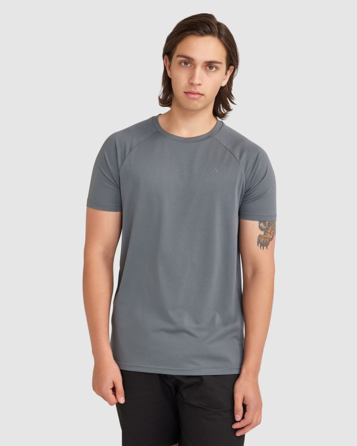 Fila Outlets Poppy Seed Men's Caleb QDry Tee