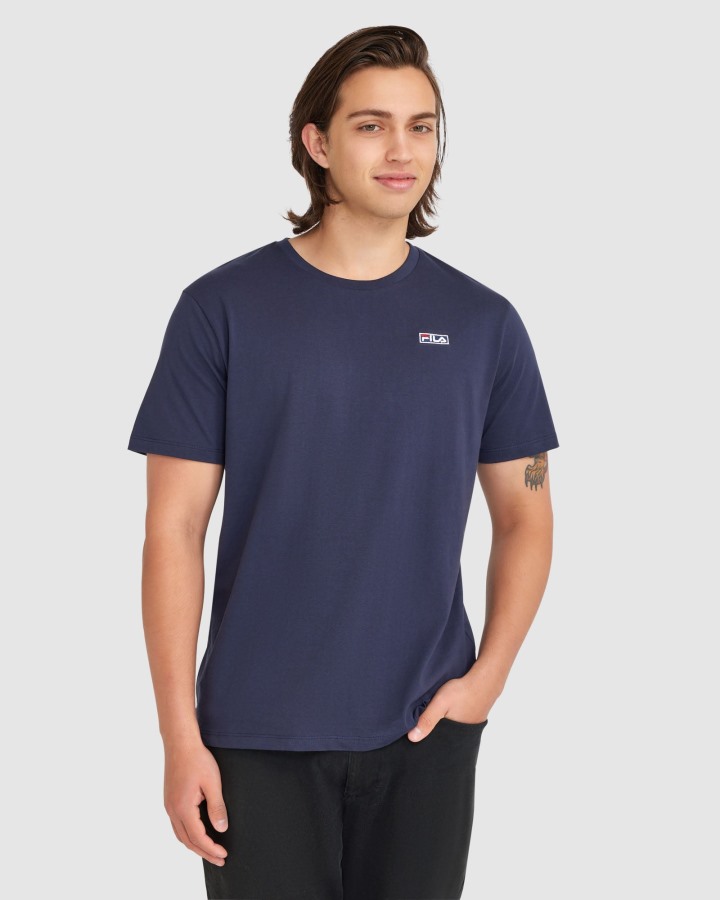 Men's Cian Tee New Navy Fila Outlets
