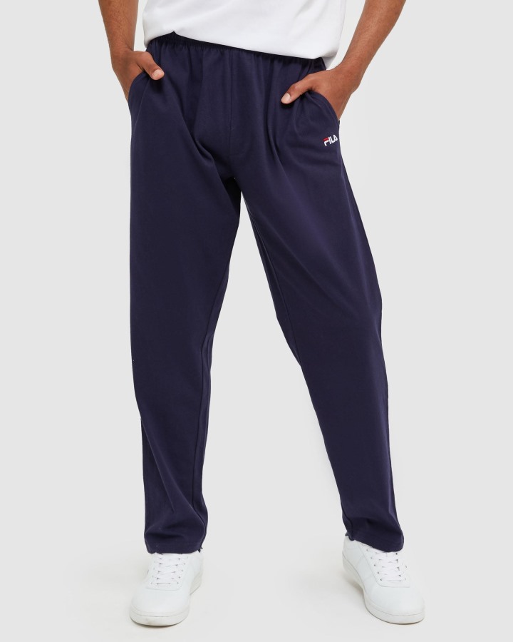 New Navy Classic Unisex Jersey Pant Fila Outlets