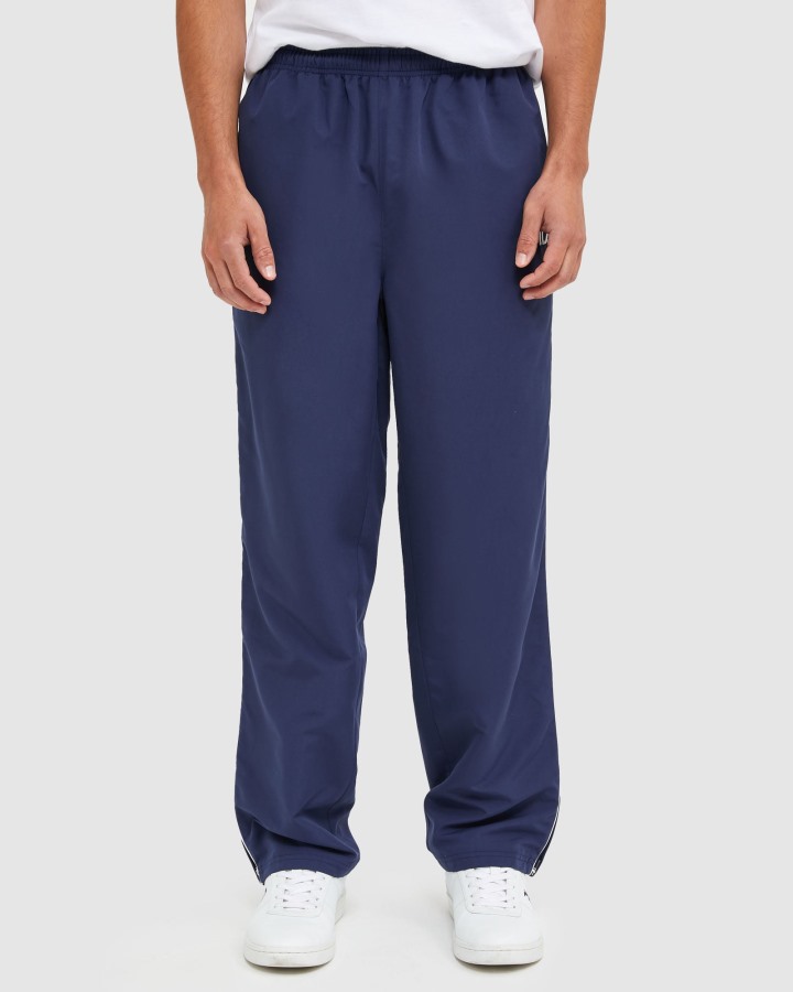 Classic Men's Microfibre Pants Fila Outlets New Navy