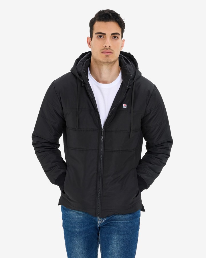 Men's Anton Puff Jacket Black Fila Outlets