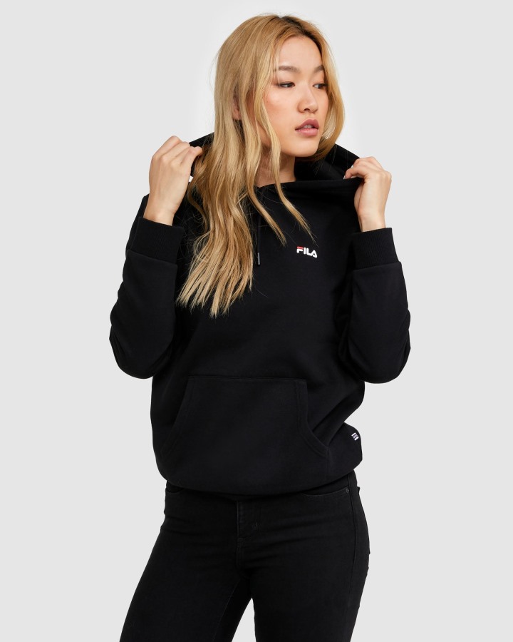 Classic Unisex Hood 2 Black Fila Outlets