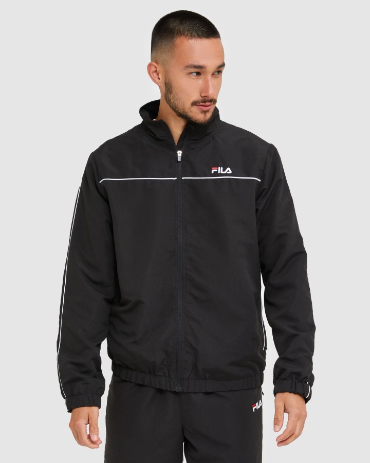 Fila Outlets Black Classic Men's Microfibre Jacket