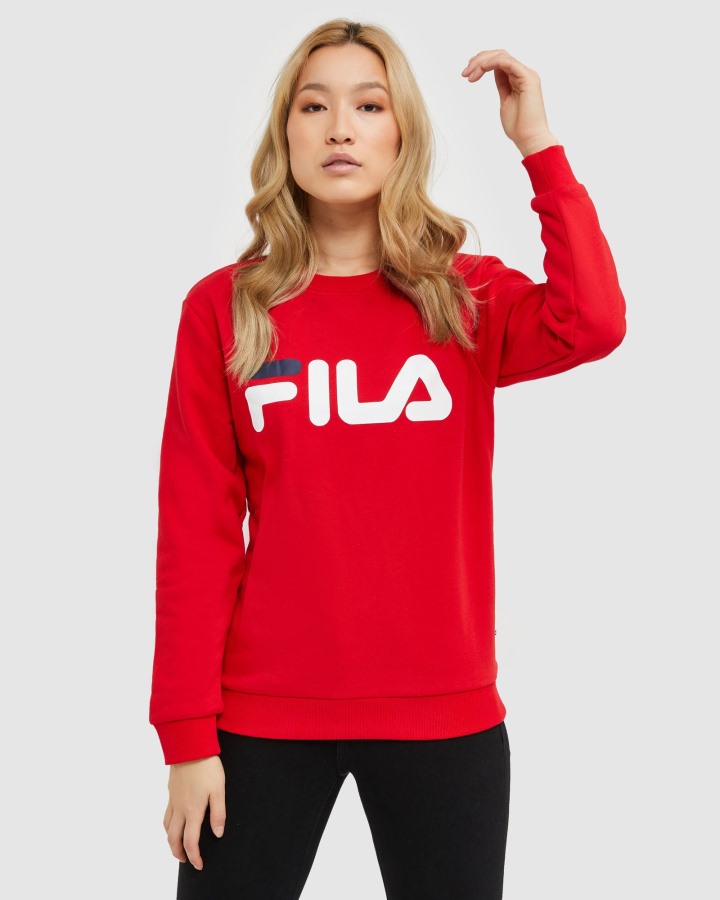 Fila Outlets Classic Unisex Crew Red