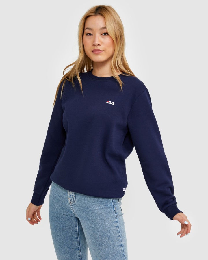 Classic Unisex Crew 2 Fila Outlets New Navy
