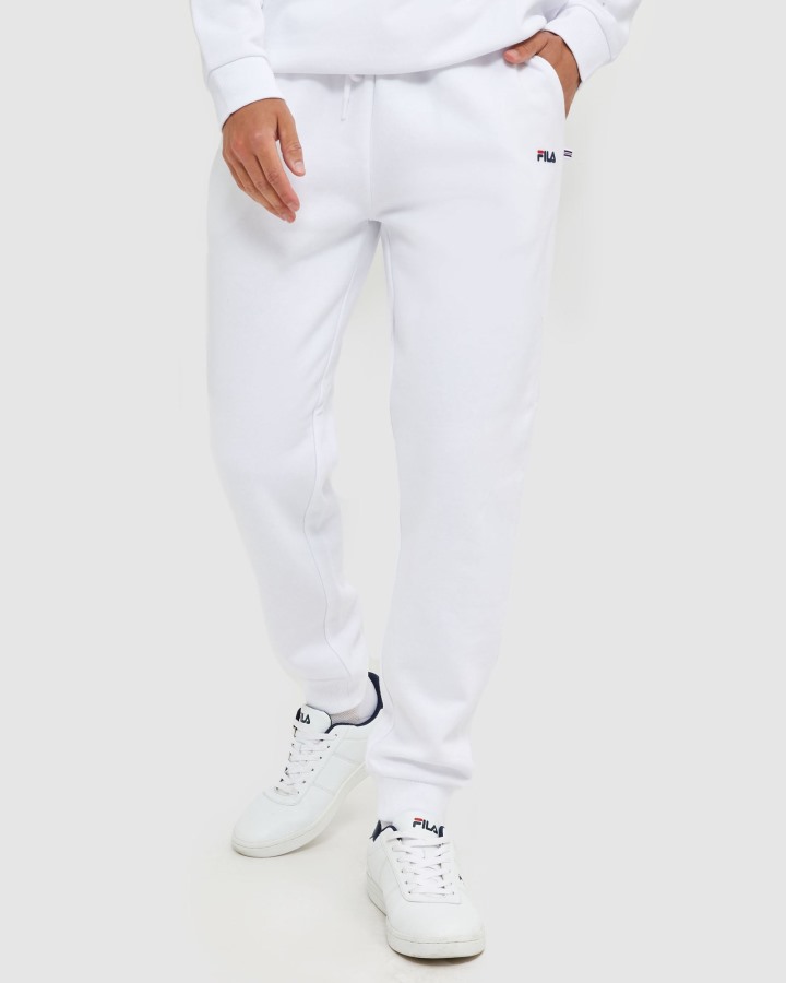 White Fila Outlets Classic Unisex Pant