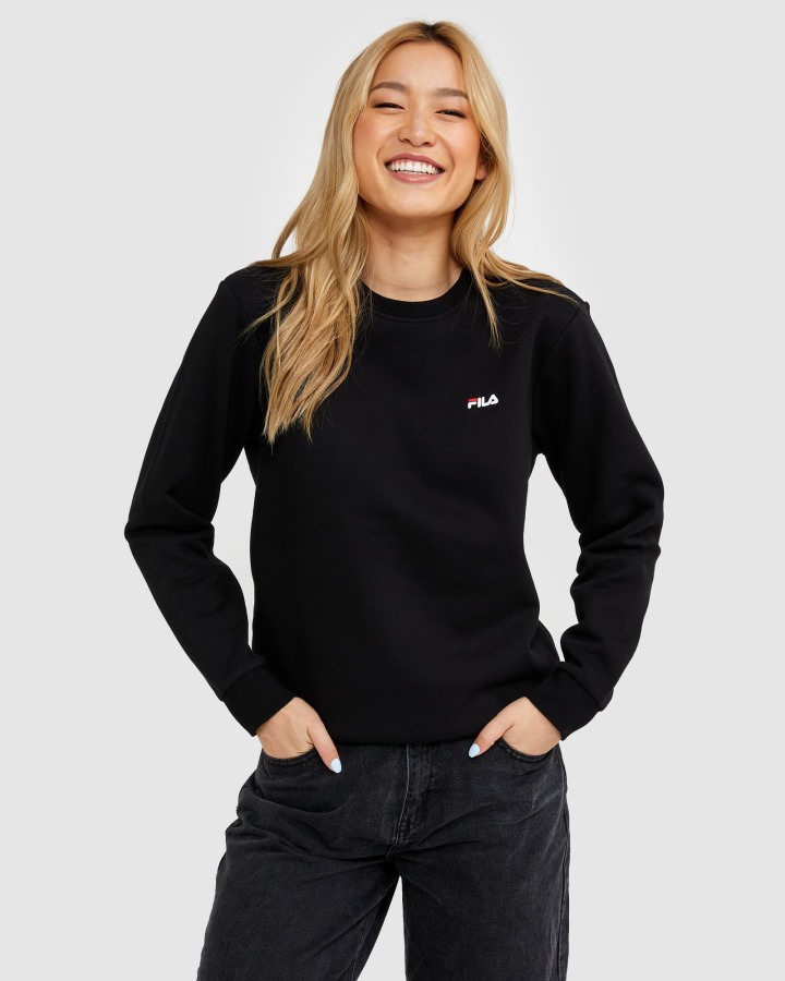 Fila Outlets Black Classic Unisex Crew 2