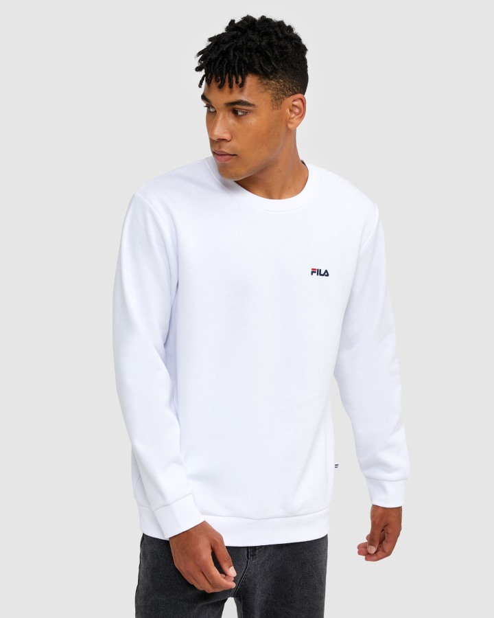 White Classic Unisex Crew 2 Fila Outlets