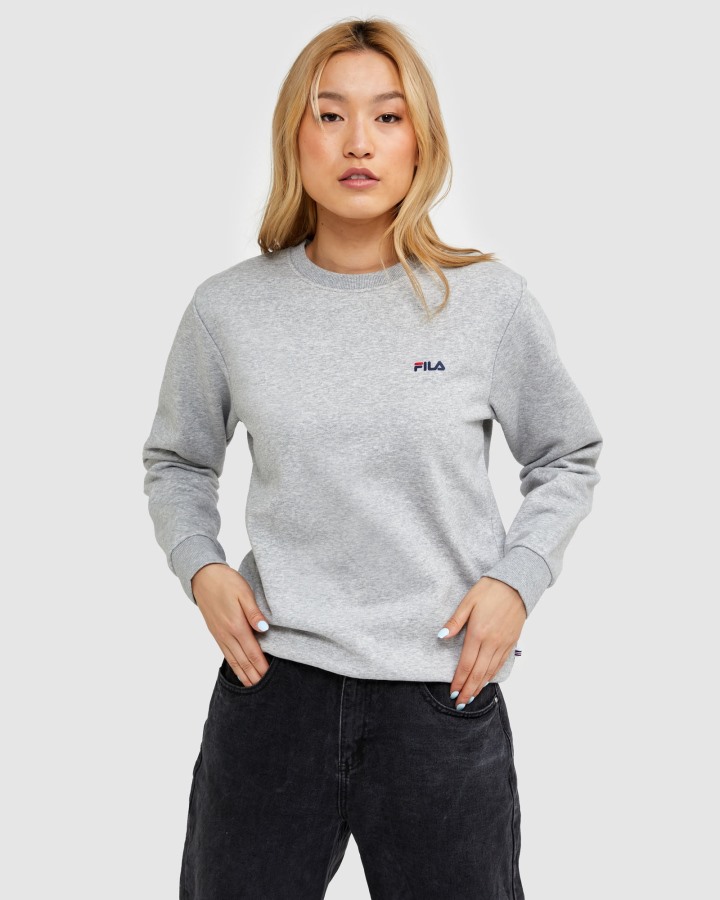 Fila Outlets Classic Unisex Crew 2 Silver Marle