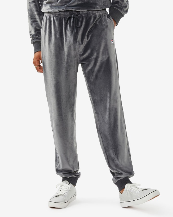 Fila Outlets Black Oyster Unisex Aspen Pants