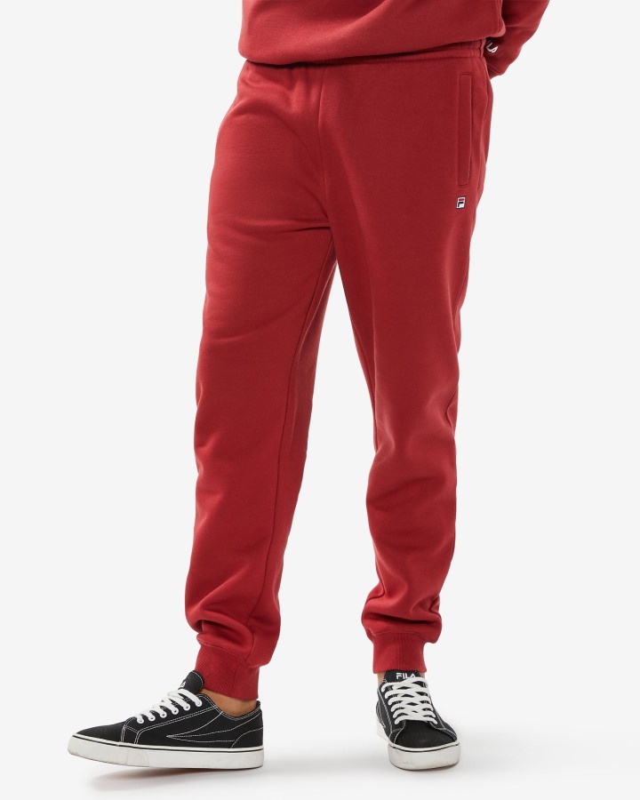 Fila Outlets Pink/Red Unisex Badge 3.0 Pants