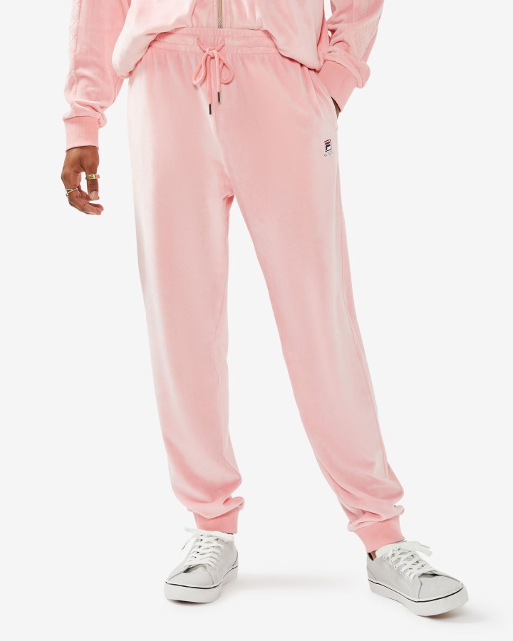 Pink/Red Unisex Aspen Pants Fila Outlets