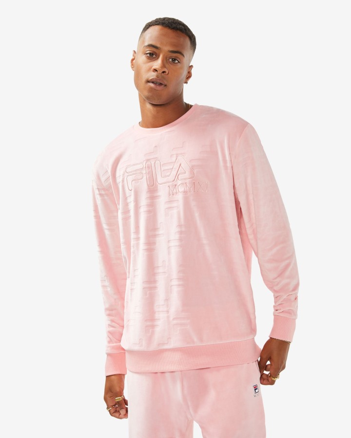 Unisex Aspen Crew Fila Outlets Pale Rose