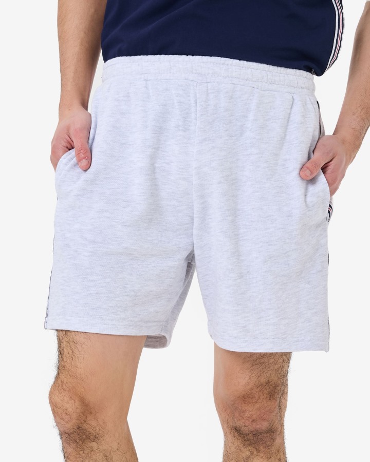 Fila Outlets Light Grey Marle Men's Elias Short